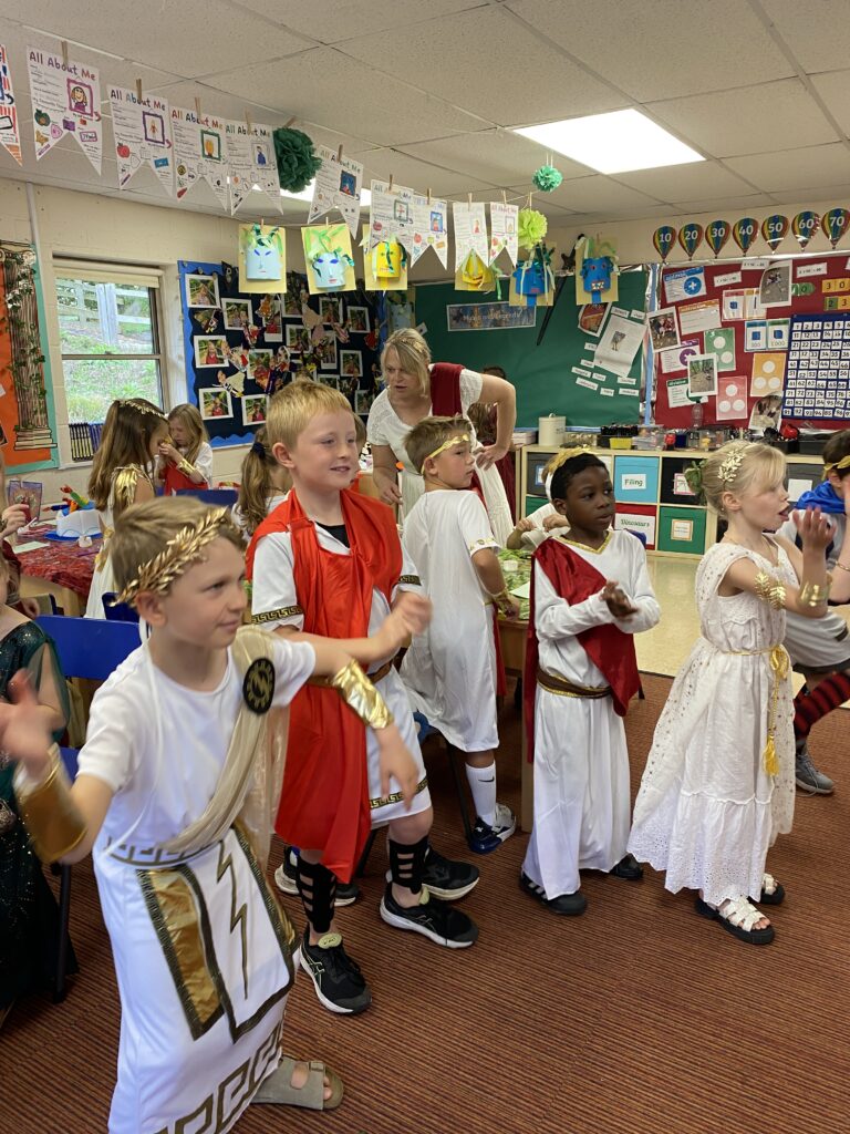 It&#8217;s all Greek to me!, Copthill School