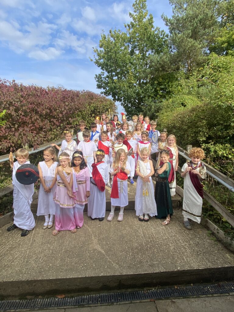 It&#8217;s all Greek to me!, Copthill School