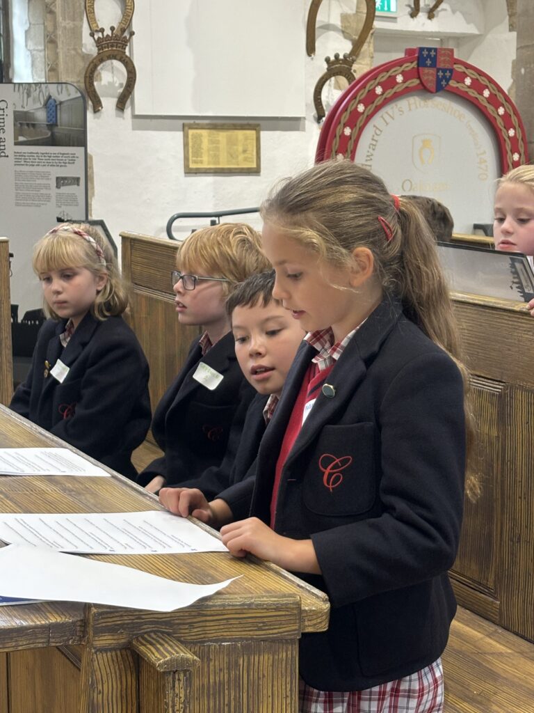 Law and Order, Crime and Punishment, Copthill School