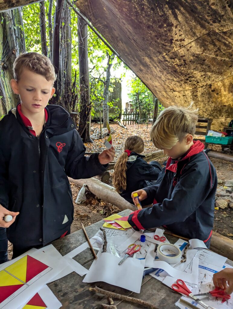 WW1 cryptography 6B, Copthill School