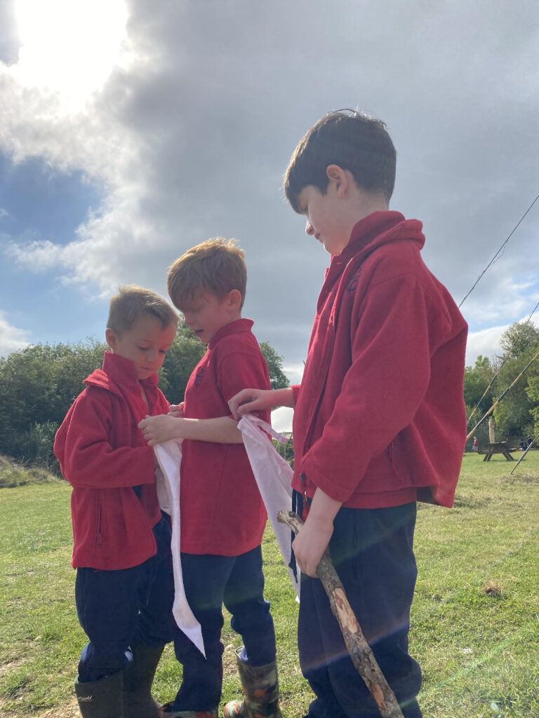 Hoist the flags!, Copthill School