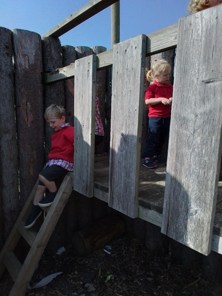 Exploring the outdoors!, Copthill School