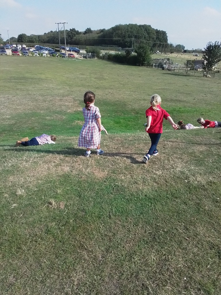 Exploring the outdoors!, Copthill School