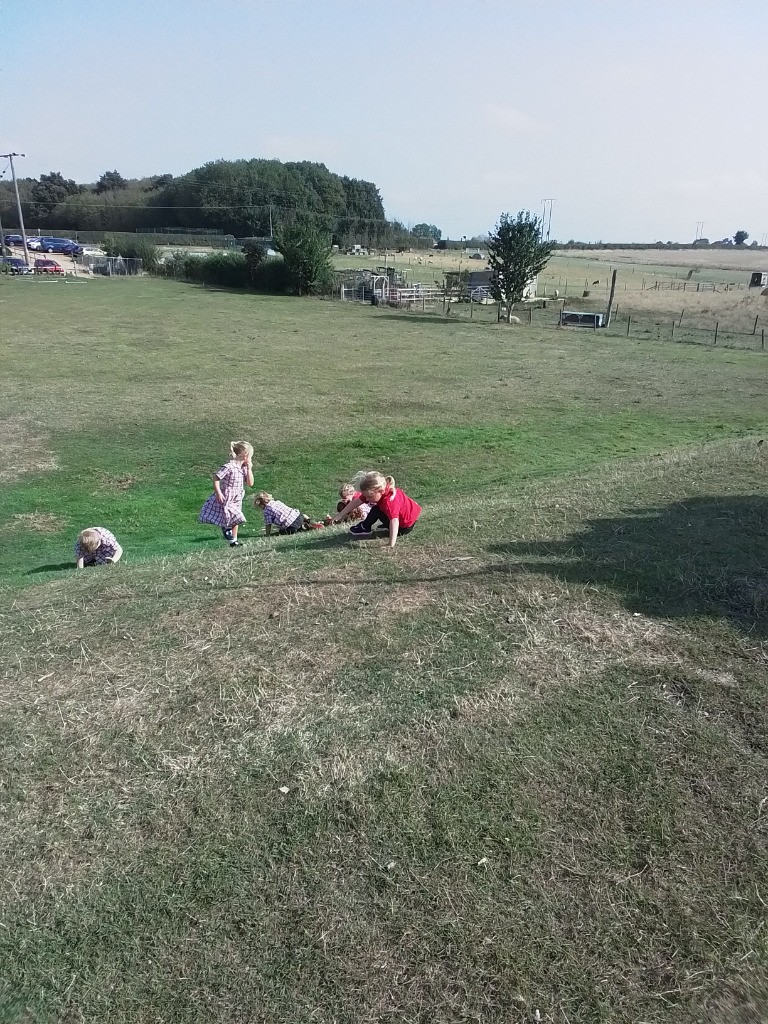 Exploring the outdoors!, Copthill School