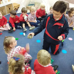 Furry and not-so-furry V.I.Ps come to Pre-School, Copthill School