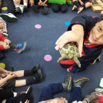 Furry and not-so-furry V.I.Ps come to Pre-School, Copthill School