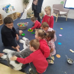 Furry and not-so-furry V.I.Ps come to Pre-School, Copthill School