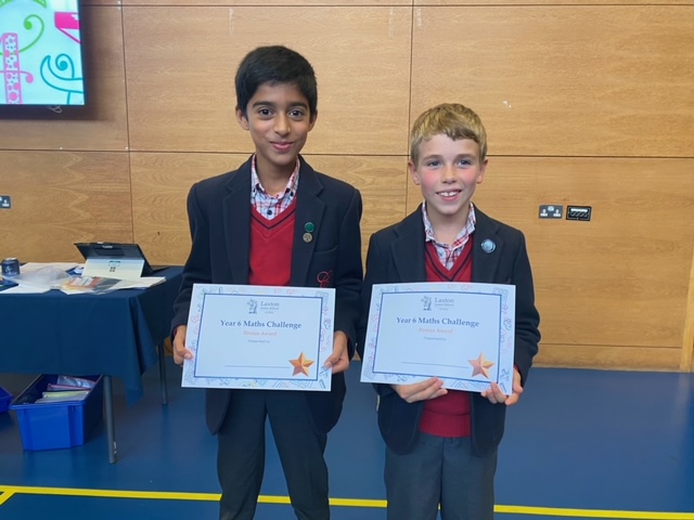 Maths challenge success!, Copthill School