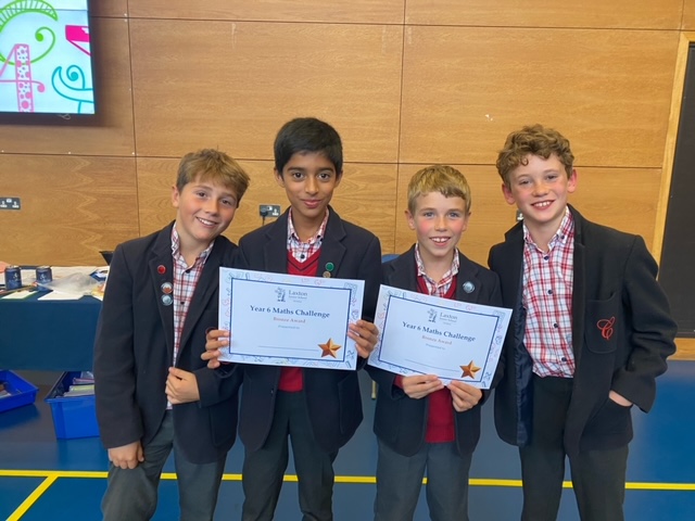 Maths challenge success!, Copthill School