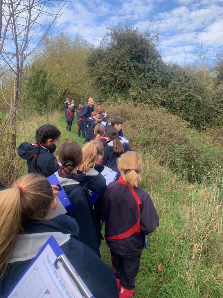 5W explore the old canal system, Copthill School