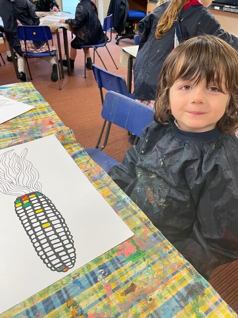 Sweetcorn, Copthill School