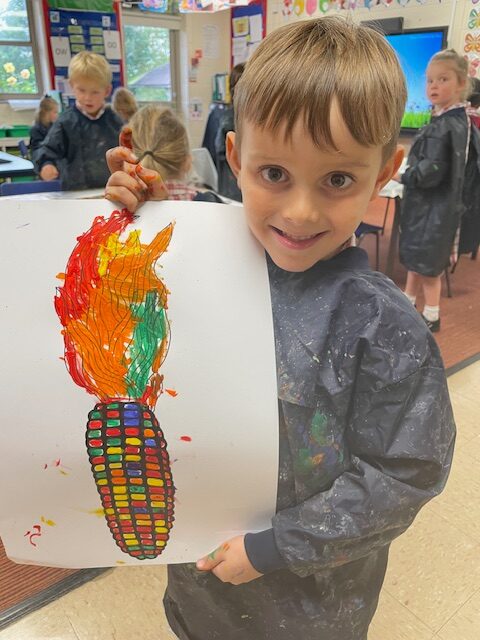 Sweetcorn, Copthill School