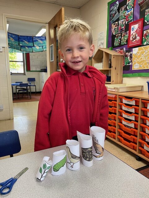 Learning about food chains!, Copthill School