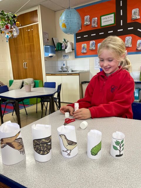 Learning about food chains!, Copthill School