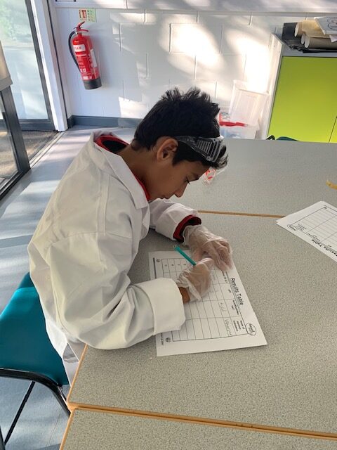 Y5 Chemistry, Copthill School