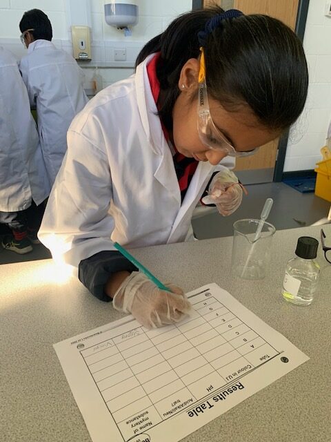 Y5 Chemistry, Copthill School