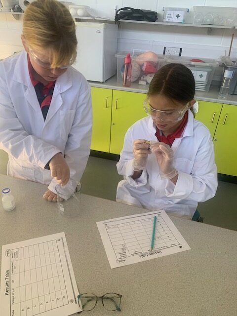 Y5 Chemistry, Copthill School