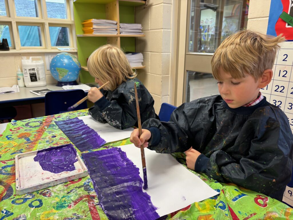 Tints and shades&#8230;, Copthill School