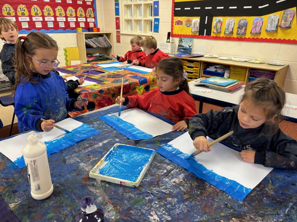 Tints and shades&#8230;, Copthill School