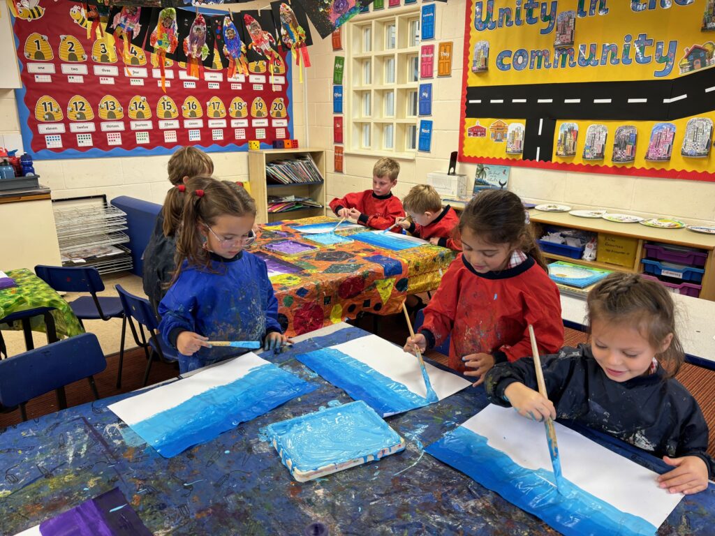 Tints and shades&#8230;, Copthill School