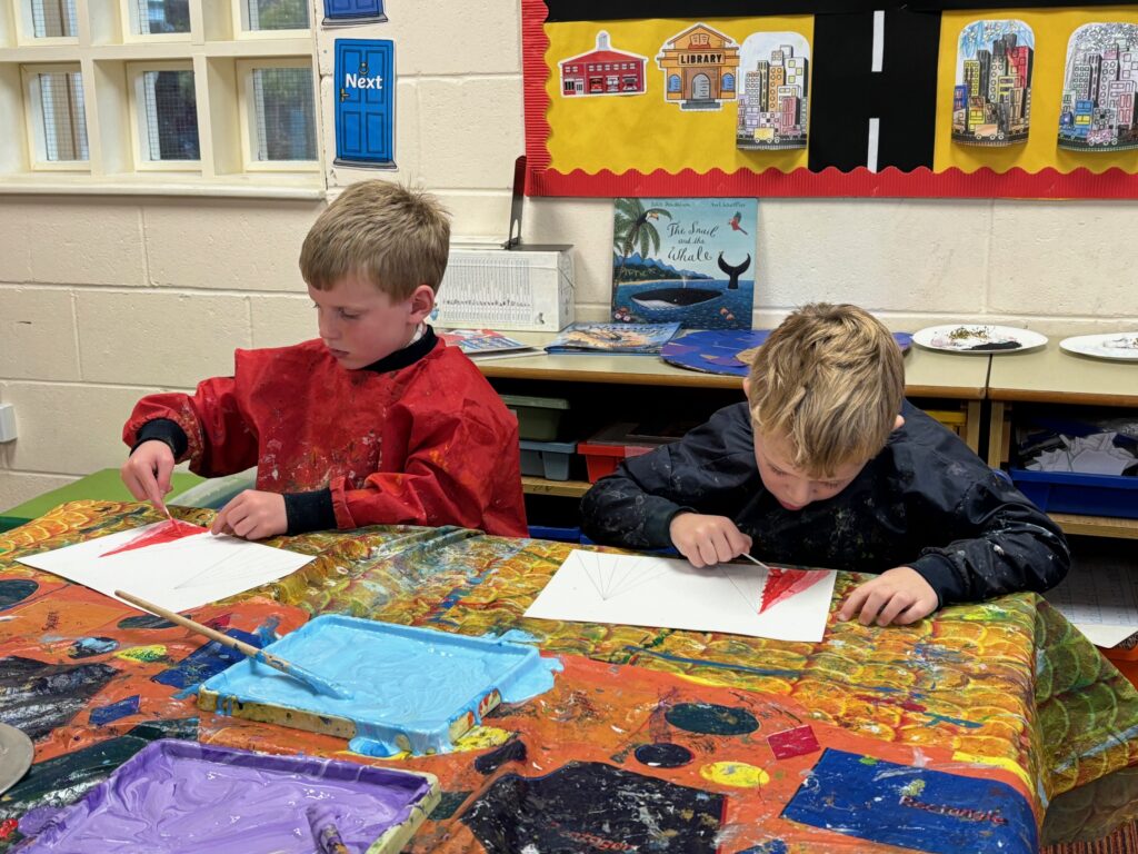 Tints and shades&#8230;, Copthill School