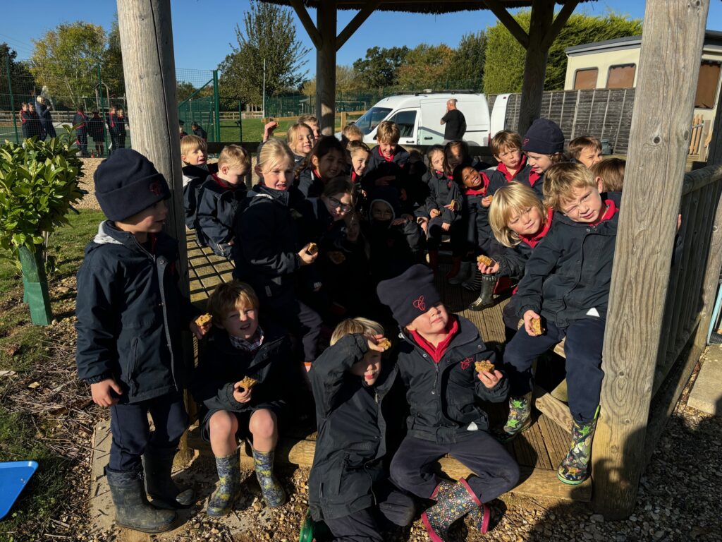 Water colour creativity in the yurt&#8230;, Copthill School