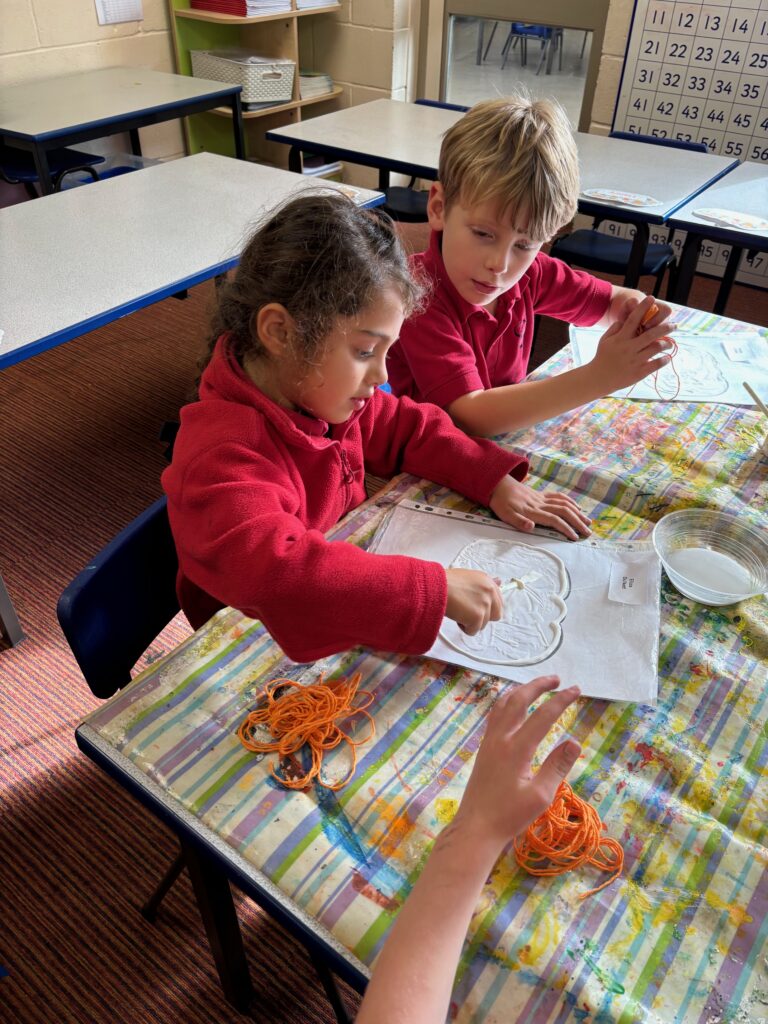 Crazy string pumpkins&#8230;, Copthill School