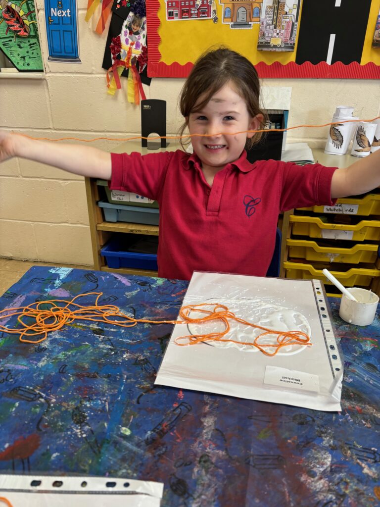 Crazy string pumpkins&#8230;, Copthill School