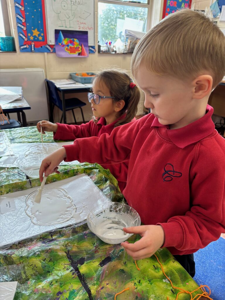 Crazy string pumpkins&#8230;, Copthill School