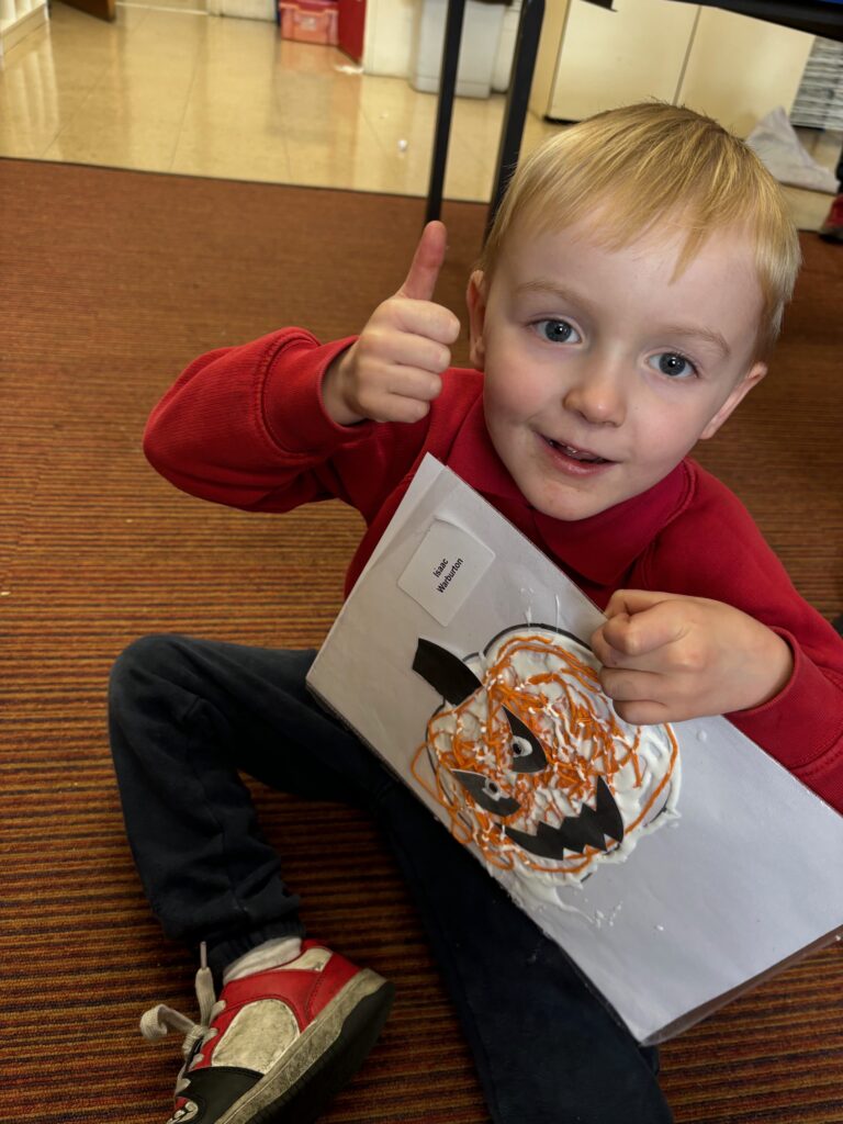 Crazy string pumpkins&#8230;, Copthill School