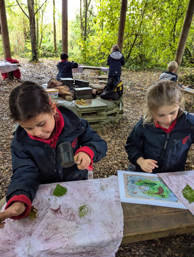 Treasure maps to treasure!, Copthill School