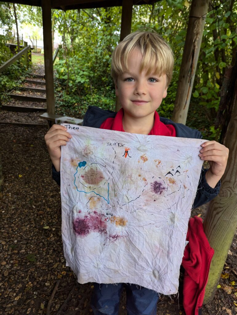 Treasure maps to treasure!, Copthill School