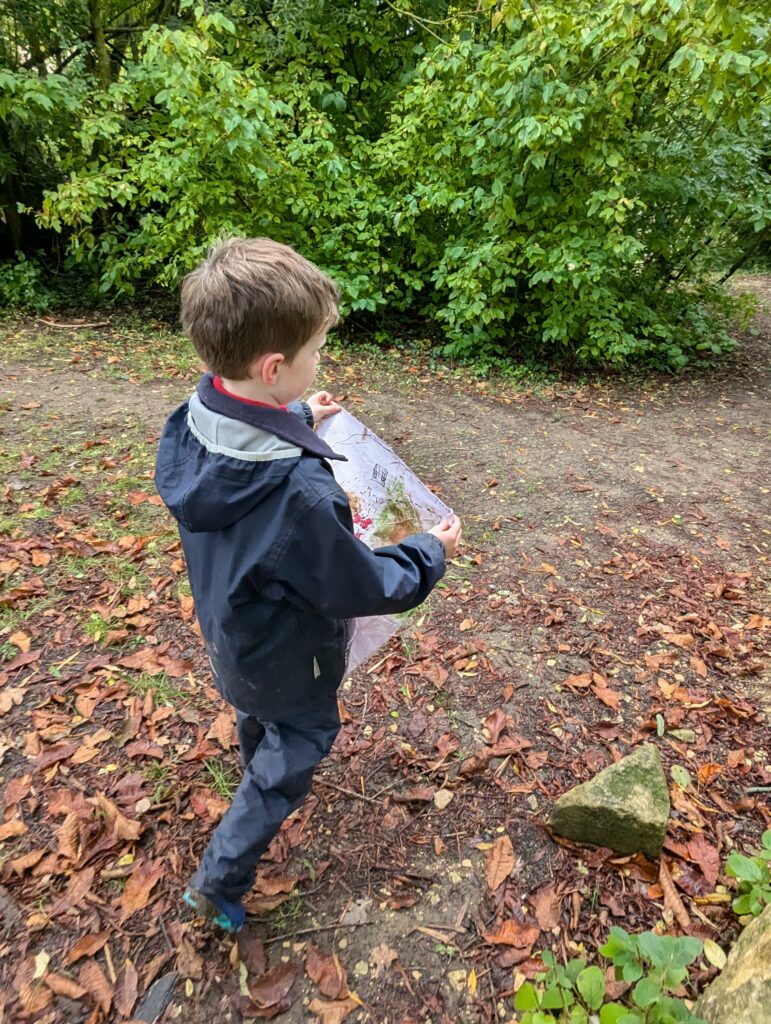 Treasure maps to treasure!, Copthill School