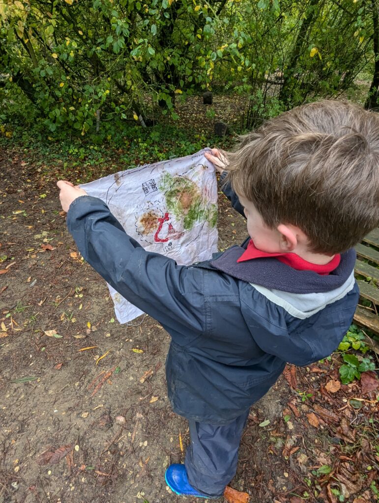 Treasure maps to treasure!, Copthill School