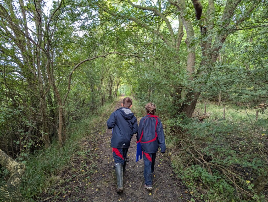 5W explore the old canal system, Copthill School