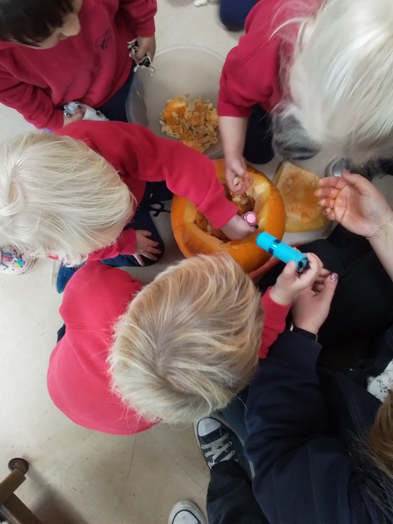 Exploring Pumpkins, Copthill School