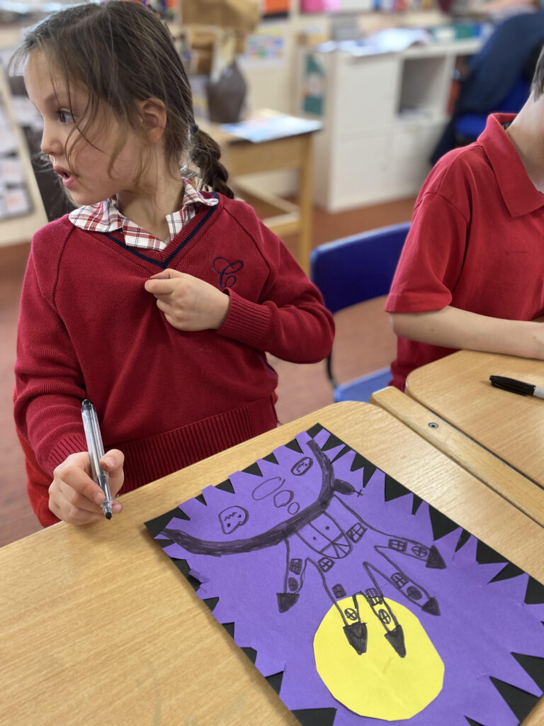 Spooooooky times in Year twooooooo!, Copthill School