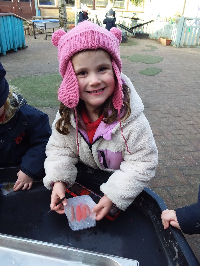 Ice Ice Painting!, Copthill School