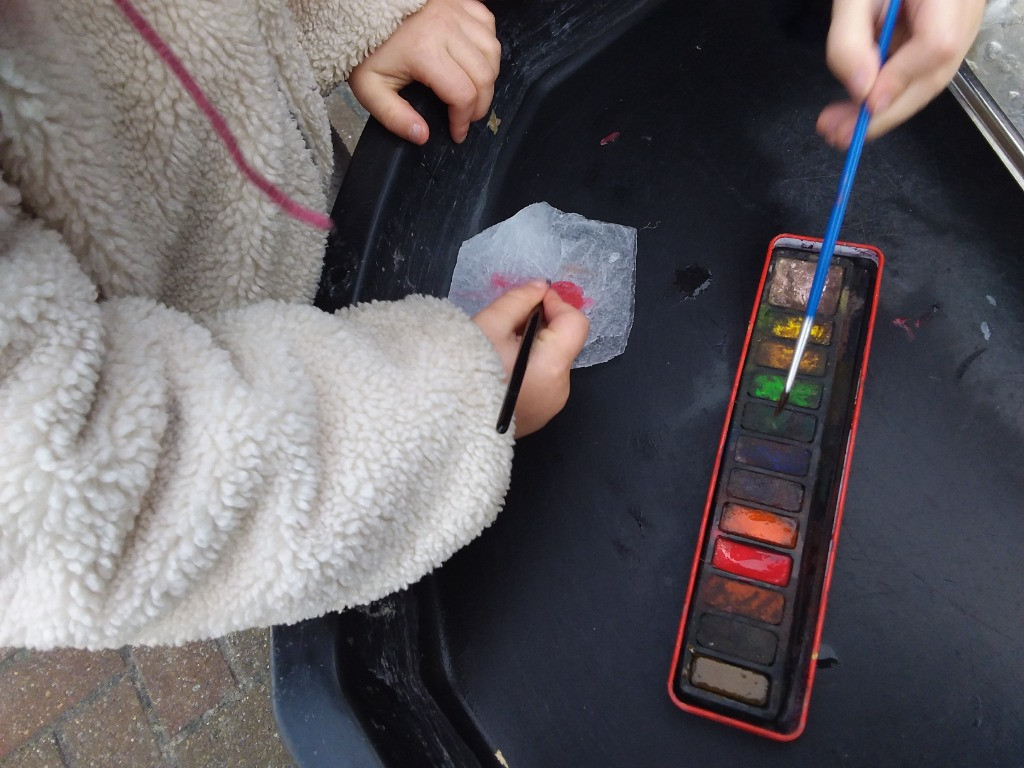 Ice Ice Painting!, Copthill School