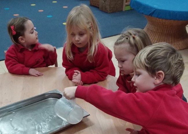 Ice Ice Painting!, Copthill School