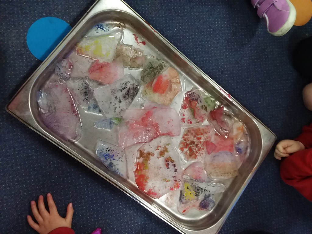 Ice Ice Painting!, Copthill School