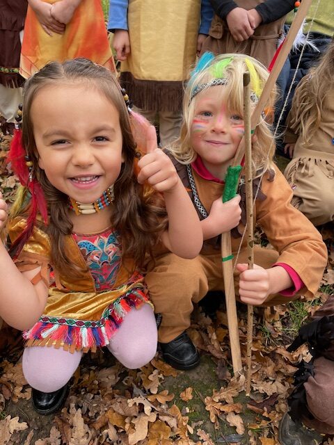 Native American experience day&#8230;, Copthill School