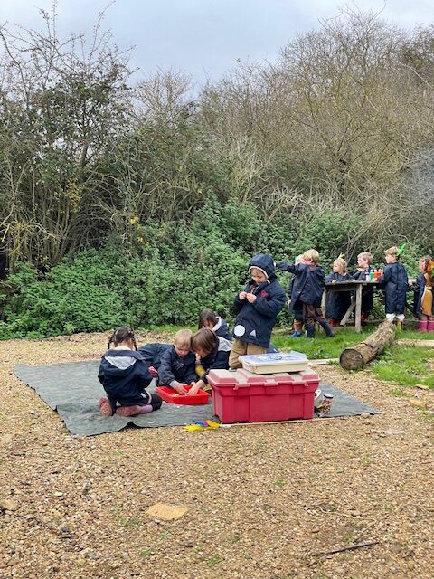 Native American experience day&#8230;, Copthill School