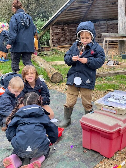 Native American experience day&#8230;, Copthill School