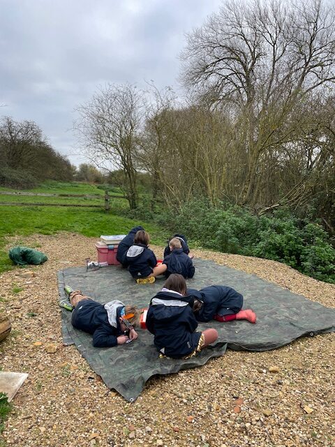 Native American experience day&#8230;, Copthill School