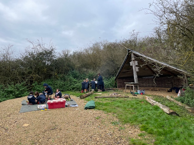 Native American experience day&#8230;, Copthill School