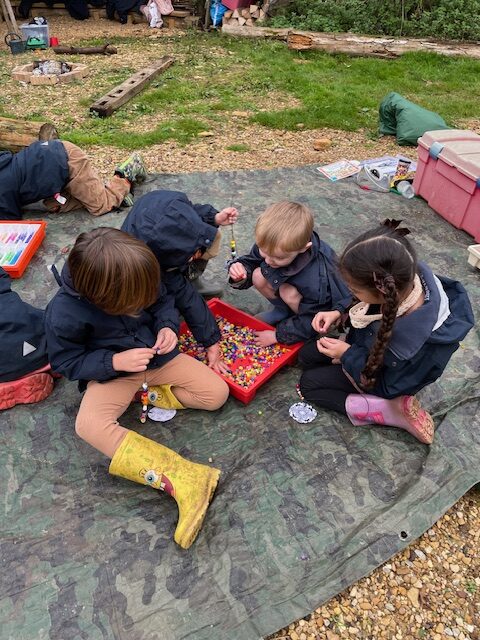 Native American experience day&#8230;, Copthill School