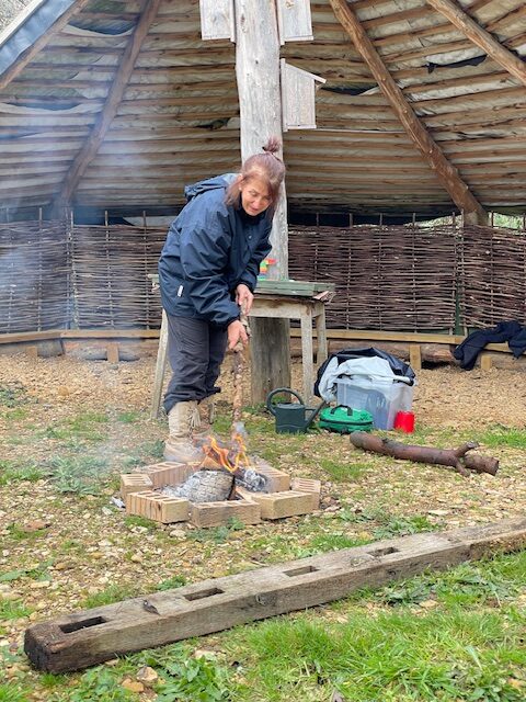 Native American experience day&#8230;, Copthill School