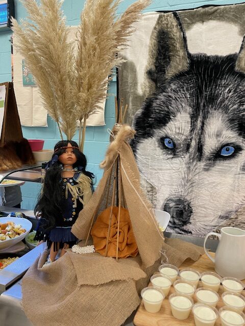 Native American experience day&#8230;, Copthill School