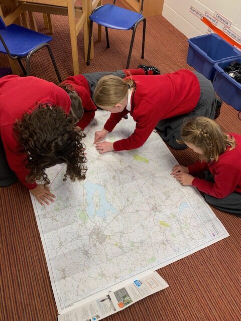 Map skills #lifelonglearning!, Copthill School